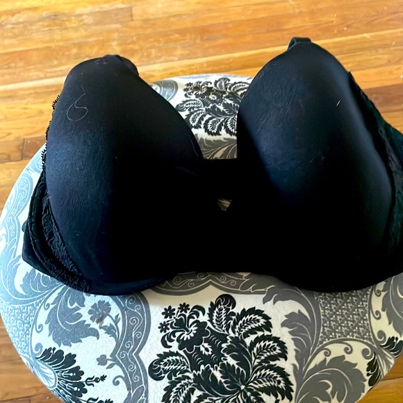 32DDD REVEAL LINGERIE Bra . Light padded , very soft . Black - Picture 1 of 2